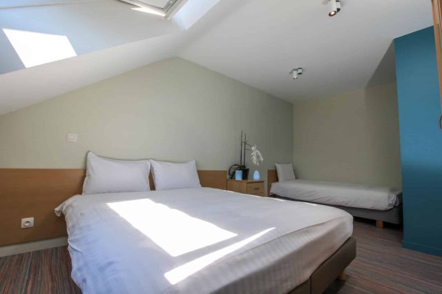 Azur en Ardenne appartement slaapkamer