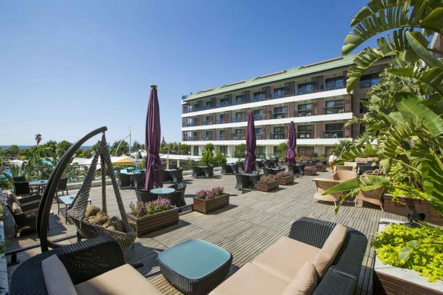 Sensimar Side Resort & Spa terras